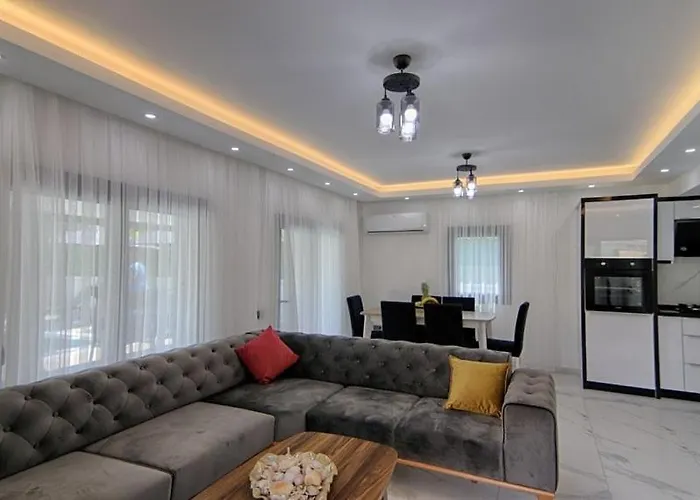 فيلة Detached With Private Pool In Inlice, Gocek *