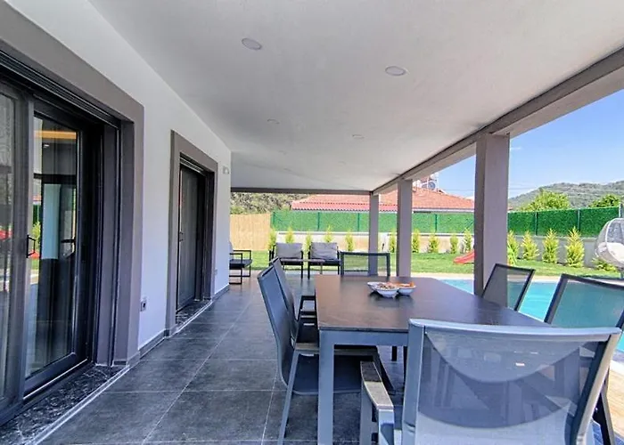 فيلة Detached With Private Pool In Inlice, Gocek فتحية