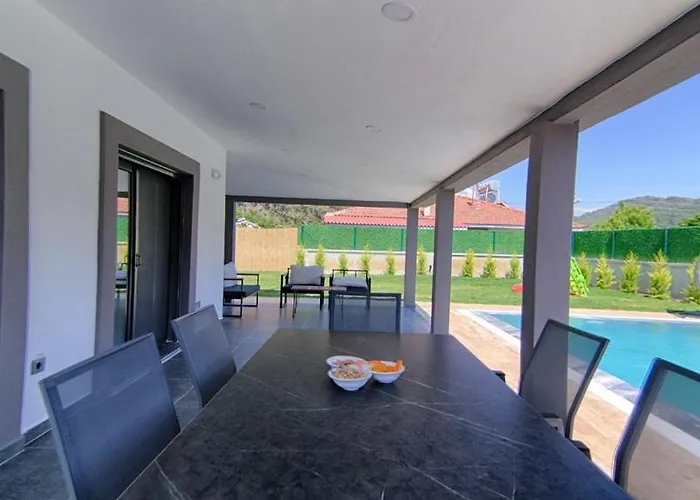 فيلة Detached With Private Pool In Inlice, Gocek *