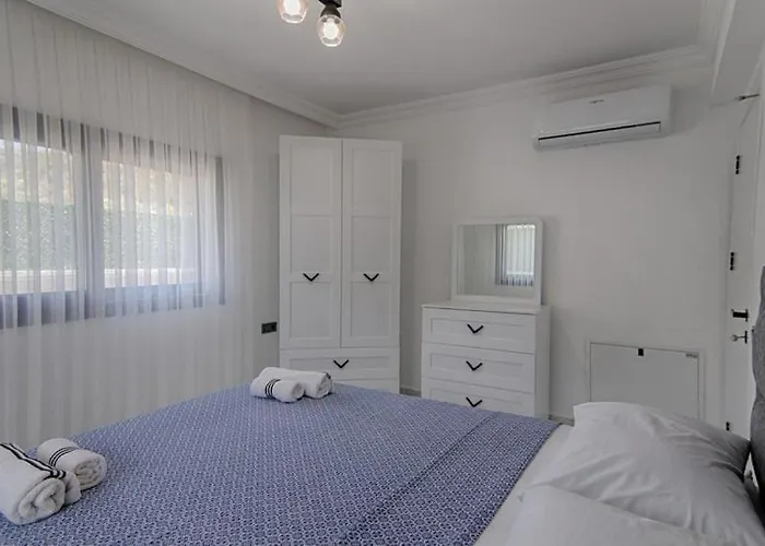 فيلة Detached With Private Pool In Inlice, Gocek فتحية